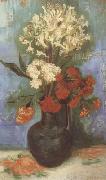 Vincent Van Gogh Vase with Carnations and Othe Flowers (nn04) Spain oil painting artist